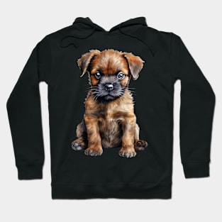 Puppy Border Terrier Hoodie